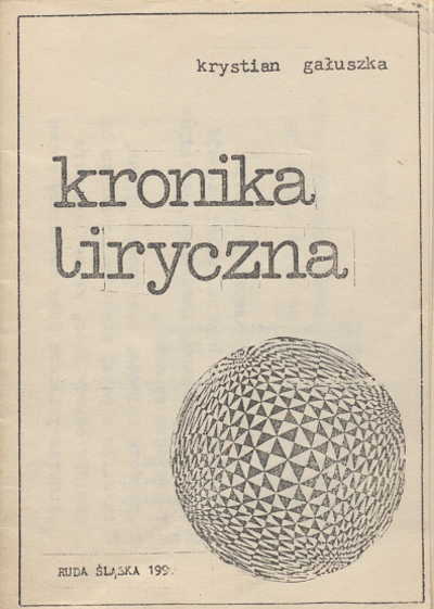 zdjęcie okładki Kronika liryczna