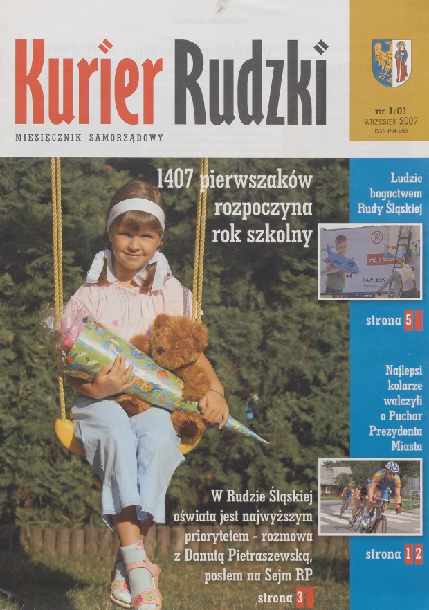 zdjęcie okładki Kurier Rudzki : bezpłatny miesięcznik samorządowy (2007)