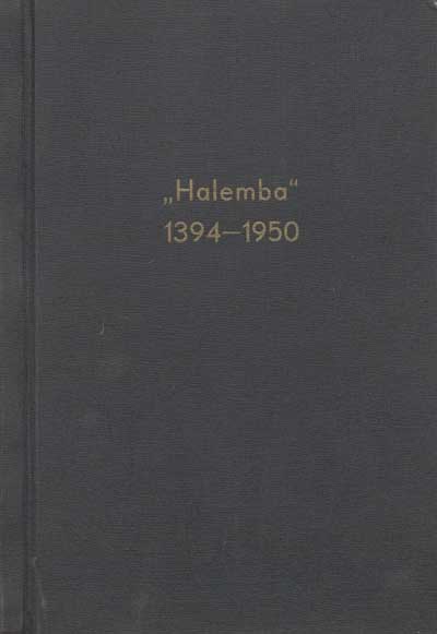 zdjęcie okładki Halemba 1394-1950