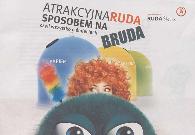 zdjęcie okładki Atrakcyjna Ruda sposobem na bruda czyli wszystko o śmieciach