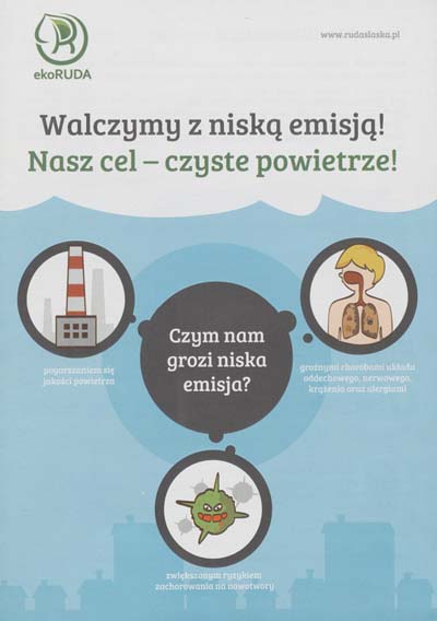 zdjęcie okładki Walczymy z niską emisją! Nasz cel - czyste powietrze!