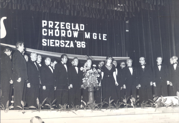 zdjęcie okładki Przegląd Chórów Mieszanych Siersza 23.10.1986 [Chór "Chopin" - KWK "Siemianowice" - Siemianowice]