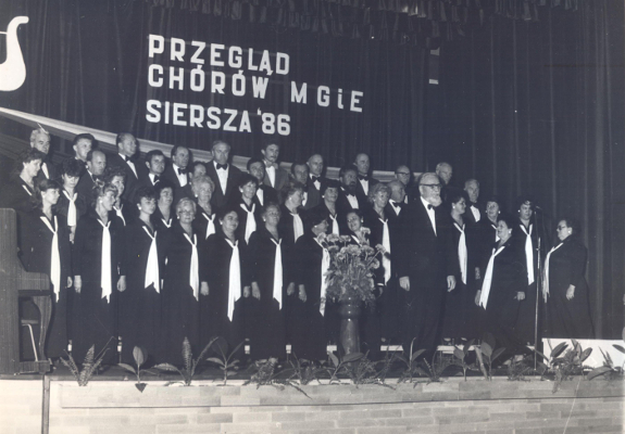 zdjęcie okładki Przegląd Chórów Mieszanych Siersza 23.10.1986 [Chór "Echo górnicze" - KWK "Siersza" - Trzebinia]