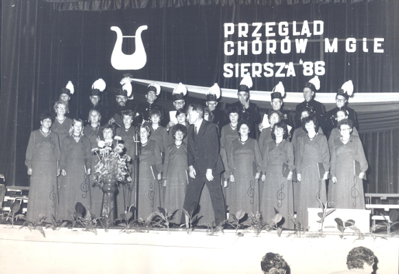 zdjęcie okładki Przegląd Chórów Mieszanych Siersza 23.10.1986 [Chór "Halka" - B-RGW - Bytom]