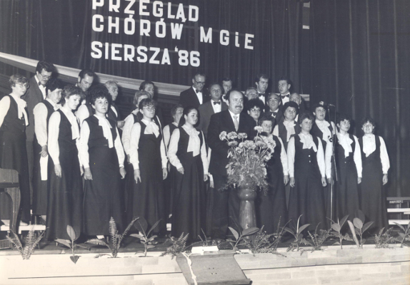 zdjęcie okładki Przegląd Chórów Mieszanych Siersza 23.10.1986 [Chór "Słowik" - KWK "Makoszowy" - Zabrze]
