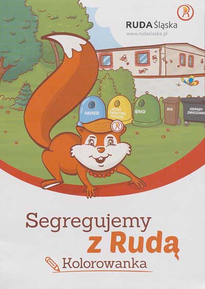 zdjęcie okładki Segregujemy z Rudą : kolorowanka
