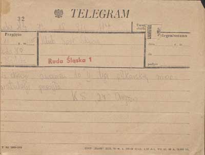 zdjęcie okładki Telegram KS 27 Orzegów z gratulacjami dla KS Slavia