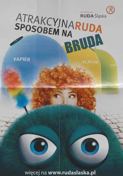 zdjęcie okładki Atrakcyjna Ruda sposobem na bruda [plakat]