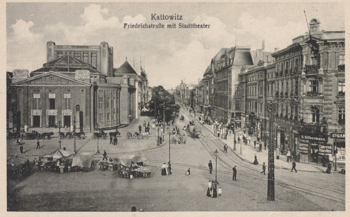 zdjęcie okładki Katowice - widok na stary rynek